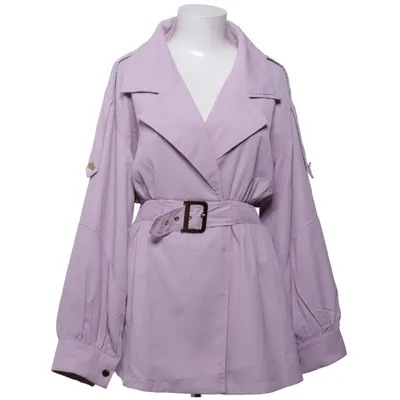 Trenchcoat (Lila) van Define Polyester