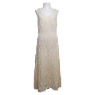 Maxikjole (Hvid) fra Knit Mix Viscose, Polyester, Polyamid