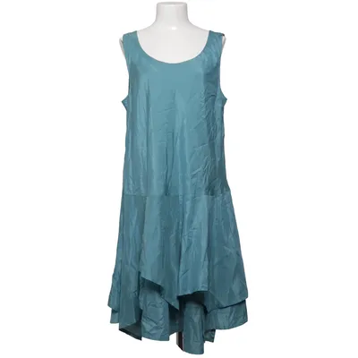 Jurk (Blauw) van Olars Ulla Katoen, Zijde