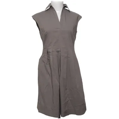 Robe (Marron) de ESPRIT Collection Coton, Polyester, Polyuréthane