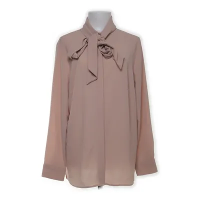 Knytblus (Beige) från Mona Polyester