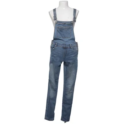 Salopette (Bleu) de Promod Coton, Élasthane, Polyester, Viscose