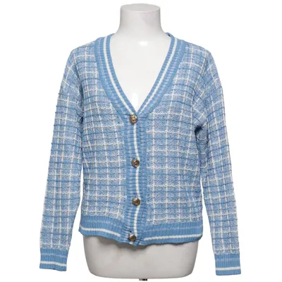 Cardigan (Blue, White) from Savida Cotton, Polyester