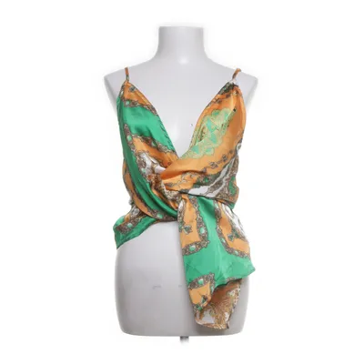 Crop top (Grøn, Orange) fra Missguided Polyester
