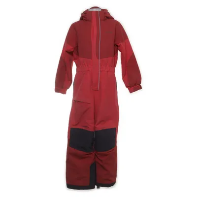 Overall (Rood, Grijs) van Vaude Polyamide, Polyurethaan, Gerecycled polyester