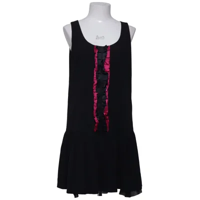 Kjole (Sort, Pink) fra Kensie Acetat, Elastan, Polyester, Silke, Viscose