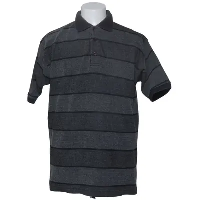 Poloshirt (Grau, Schwarz) von Glen Oaks Baumwolle, Polyester