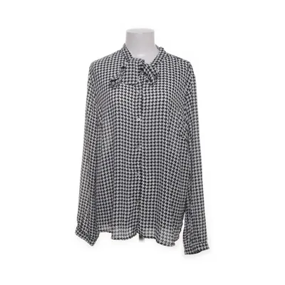 Strikblouse (Zwart, Wit) van Flash Woman Polyester