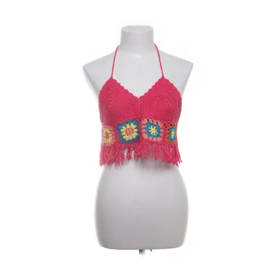 Halterneck top (Pink, Flerfarvet) fra Cider