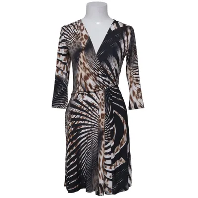 Jurk (Zwart, Beige, Bruin) van Lonkel Elastaan, Polyester