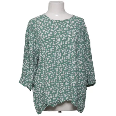 Top (Grøn, Hvid) fra Happy Holly Viscose