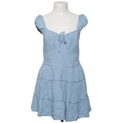 Dress (Blue, White) from Hollister Polyester, Viscose
