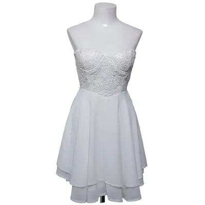 Cocktailjurk (Wit) van Te Amo Polyester