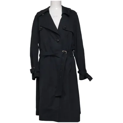 Trenchcoat (Svart) från Severin Bomull, Polyester, Viskos