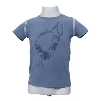 T-shirt (Bleu) de Disney x Polarn O. Pyret Élasthane, Coton biologique