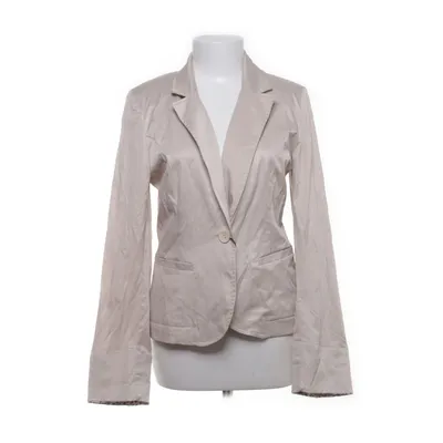 Blazer (Beige, Multicolore) de Robin Coton, Élasthane, Polyester