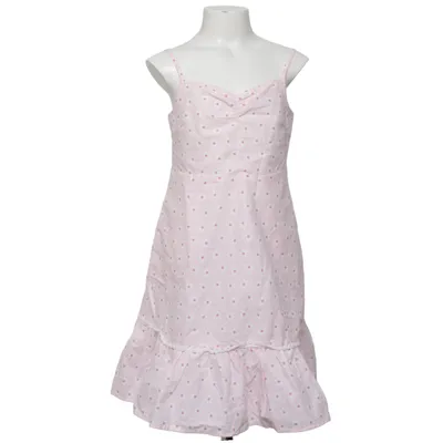 Kjole (Pink, Hvid) fra Cynthia Rowley Bomuld, Polyester