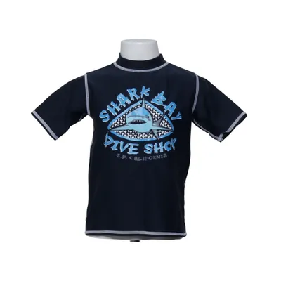 Swim shirt (Blue, Multicolored) from Gap Kids Elastane, Polyamide