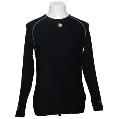 Base layer shirt (Black, Blue) from Skins Elastane, Polyamide