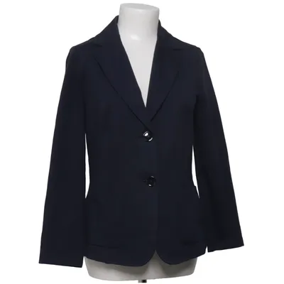 Blazer (Blau) von Piú & Piú Baumwolle, Elasthan