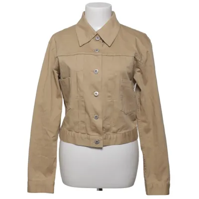Jeansjacka (Beige) från Flash Bomull, Elastan