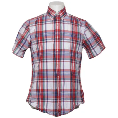 Chemise à manches courtes (Rouge, Multicolore) de Polo Ralph Lauren Coton