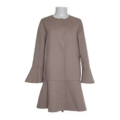 Kappa (Beige) från Zara Basic Outerwear Polyester, Ull