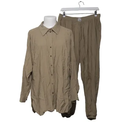Set (Beige) from Zizzi Polyamide, Viscose