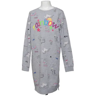 Robe (Gris, Multicolore) de LC Waikiki Girls Coton, Polyester