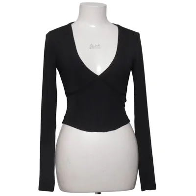 Crop top (Sort) fra Amisu Elastan, Polyester