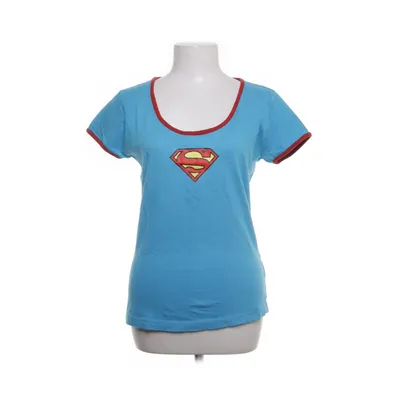 Topp (Blå, Flerfärgad) från Superman Bomull, Elastan