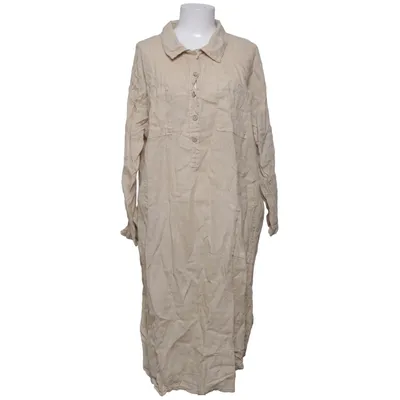 Shirt dress (Beige) from Piro Linen