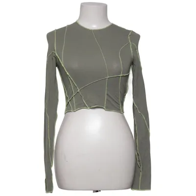 Crop top (Sierra Crop Long Sleeve) from Weekday Cotton, Modal, Elastane