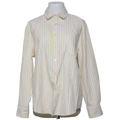 Skjorta (Gul, Vit, Blå) från Monique Bomull, Polyester