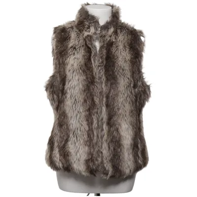 Ydervest (Grå, Brun) fra Multiblu Akryl, Polyester