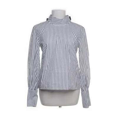 Blouse (Wit, Zwart) van Edited Katoen