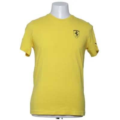T-shirt (Jaune) de Puma x Ferrari Coton