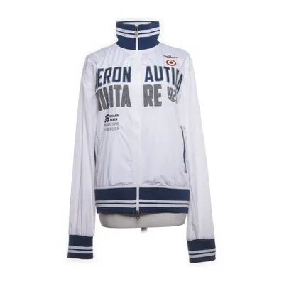 Träningsjacka (Vit, Flerfärgad) från Aeronautica Militare Polyester