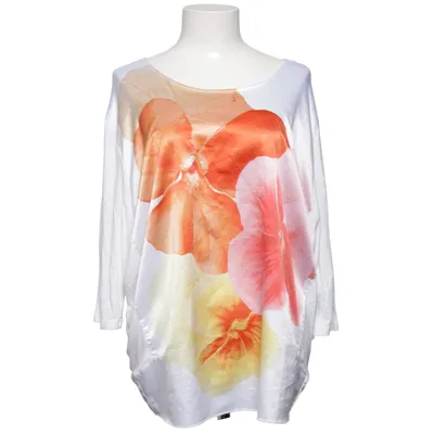 Topp (Vit, Flerfärgad) från Olsen Elastan, Polyester, Viskos