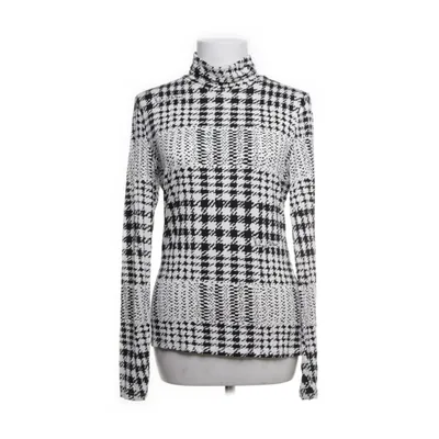 Rollkragenpullover (Schwarz, Weiß) von Richard Allan x H&M Modal, Elasthan