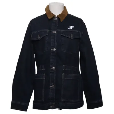 Denim jacket (Blue, Brown) from Amazon Essentials Cotton, Elastane