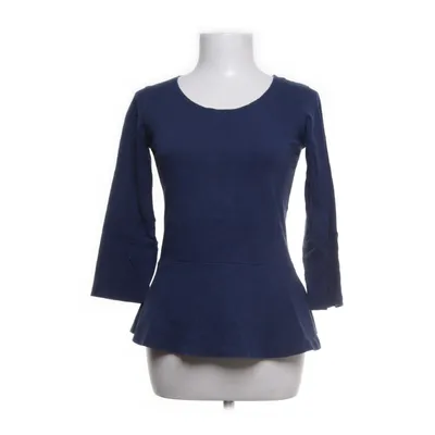 Peplum top (Blauw) van Boomerang Katoen