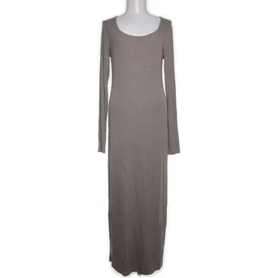 Långklänning (Beige) från H&M Mama Viskos, Elastan