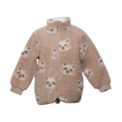 Fleece jacket (Beige) from Lindex Polyester