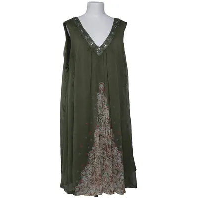 Kleid (Grün, Beige) von Ellos Plus Collection Polyester