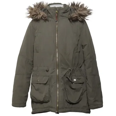 Parka (Vert) de H&M Acrylique, Coton, Polyester