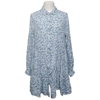 Dress (Blue, Multicolored) from Menglu Cotton