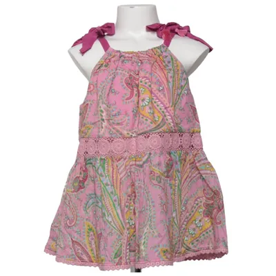 Robe (Rose, Multicolore) de Zimmermann Coton