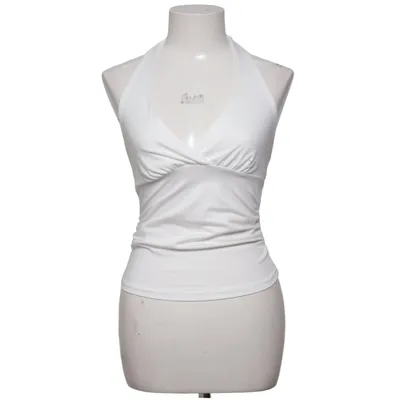 Halterneck top (Hvid) fra Romwe