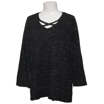 Pull-over (Gris, Argent) de Avenue Acrylique, Fibre métallique, Polyester